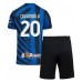 Maillot de foot Inter Milan Hakan Calhanoglu #20 Domicile vêtements enfant 2024-25 Manches Courtes (+ pantalon court)